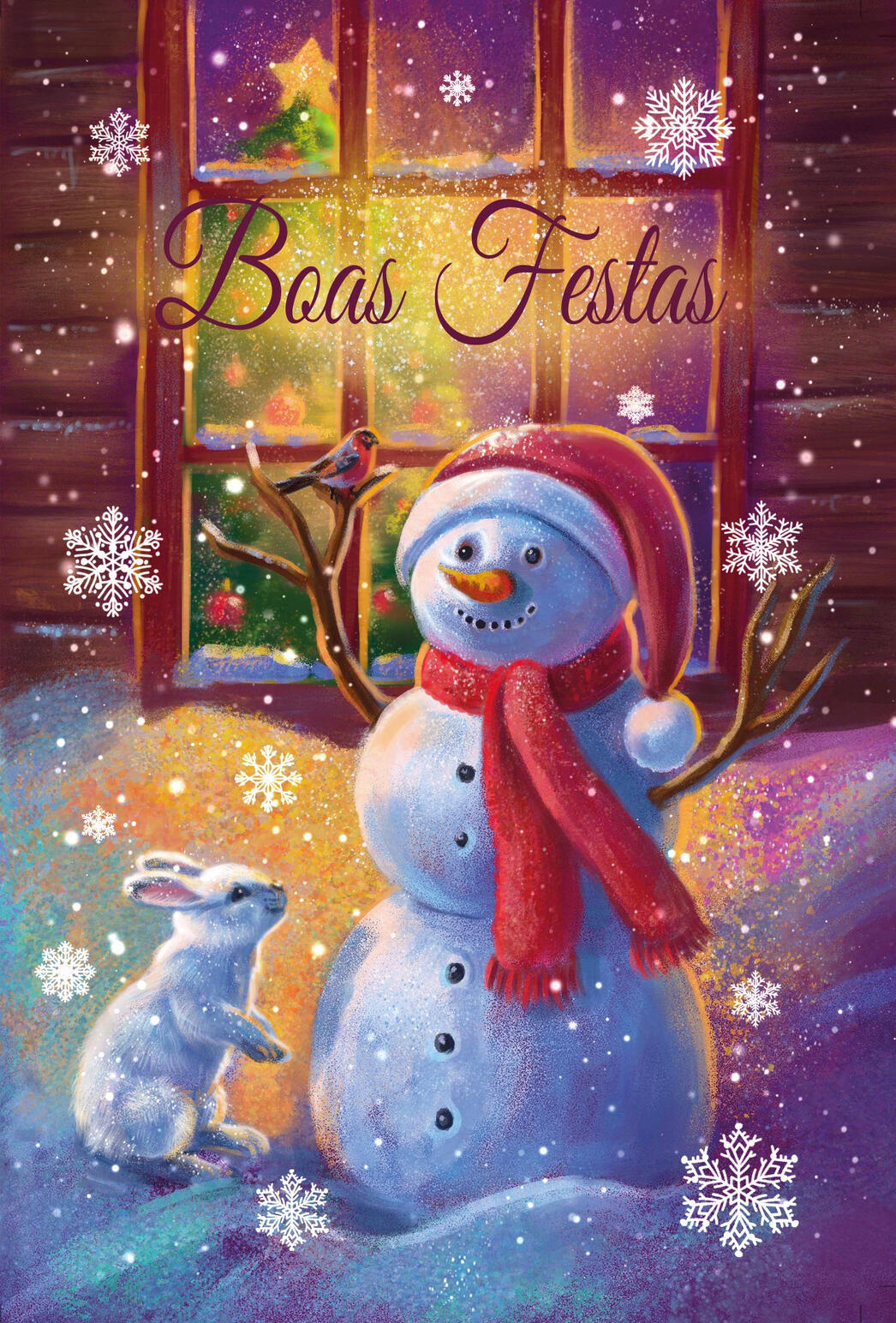 Boas Festas - greeting card design Boas Festas - greeting card design