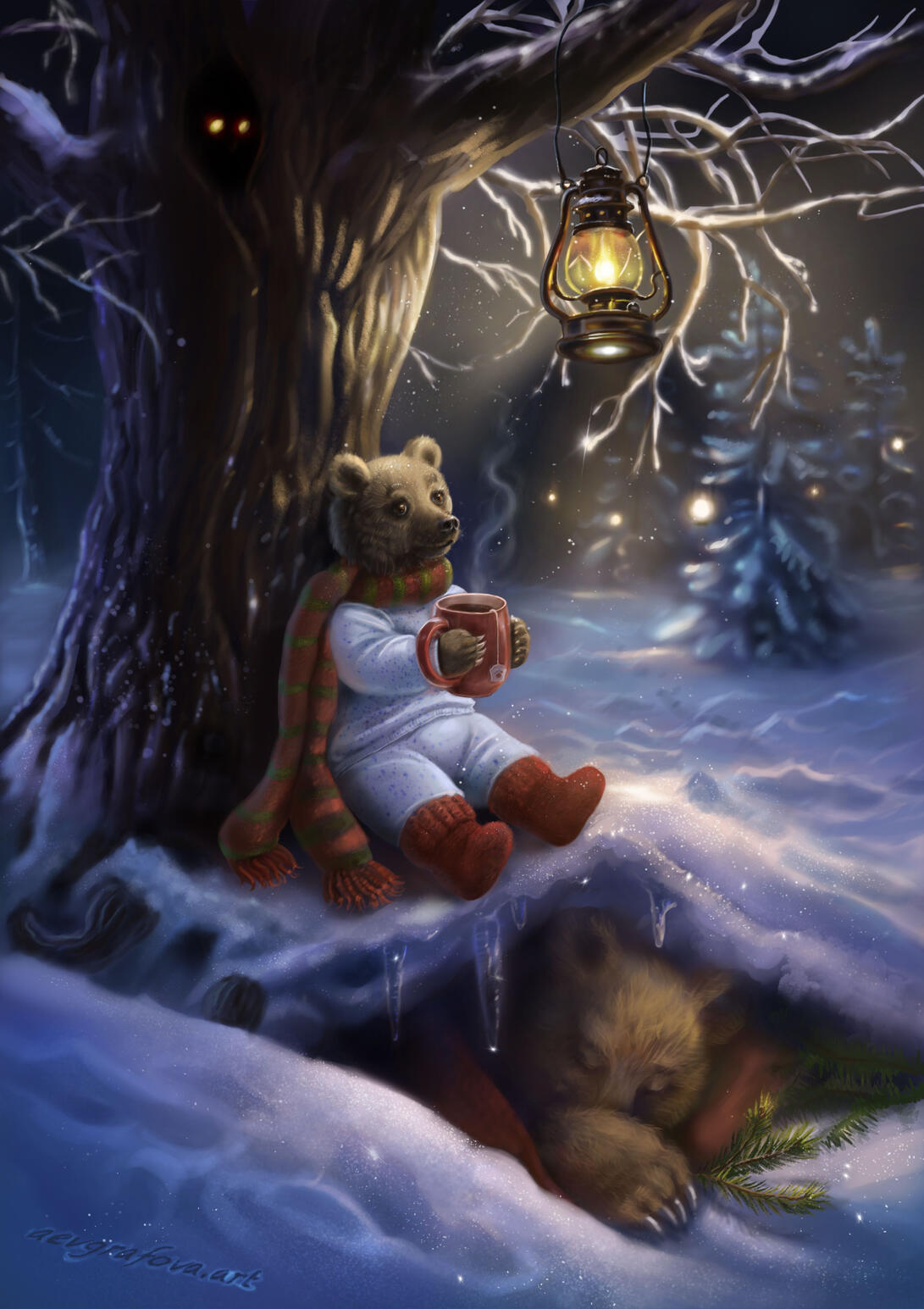 How Far Is The Spring? - book illustration