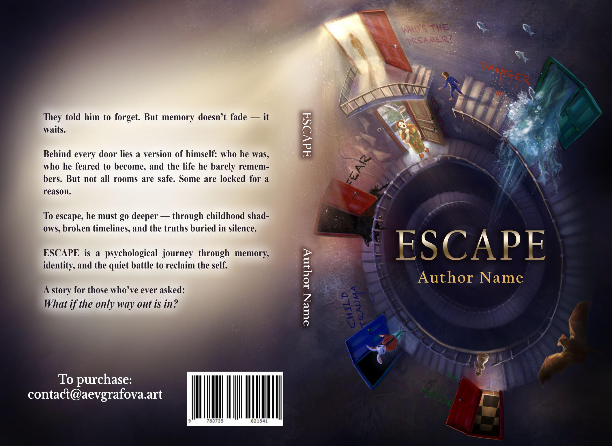 Escape - Premade Book Cover Escape - Premade Book Cover